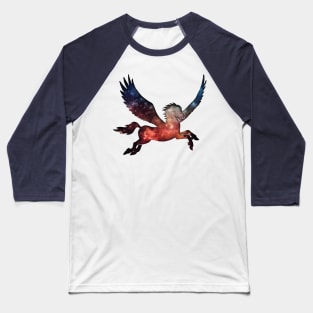 Galaxy Pegasus Baseball T-Shirt